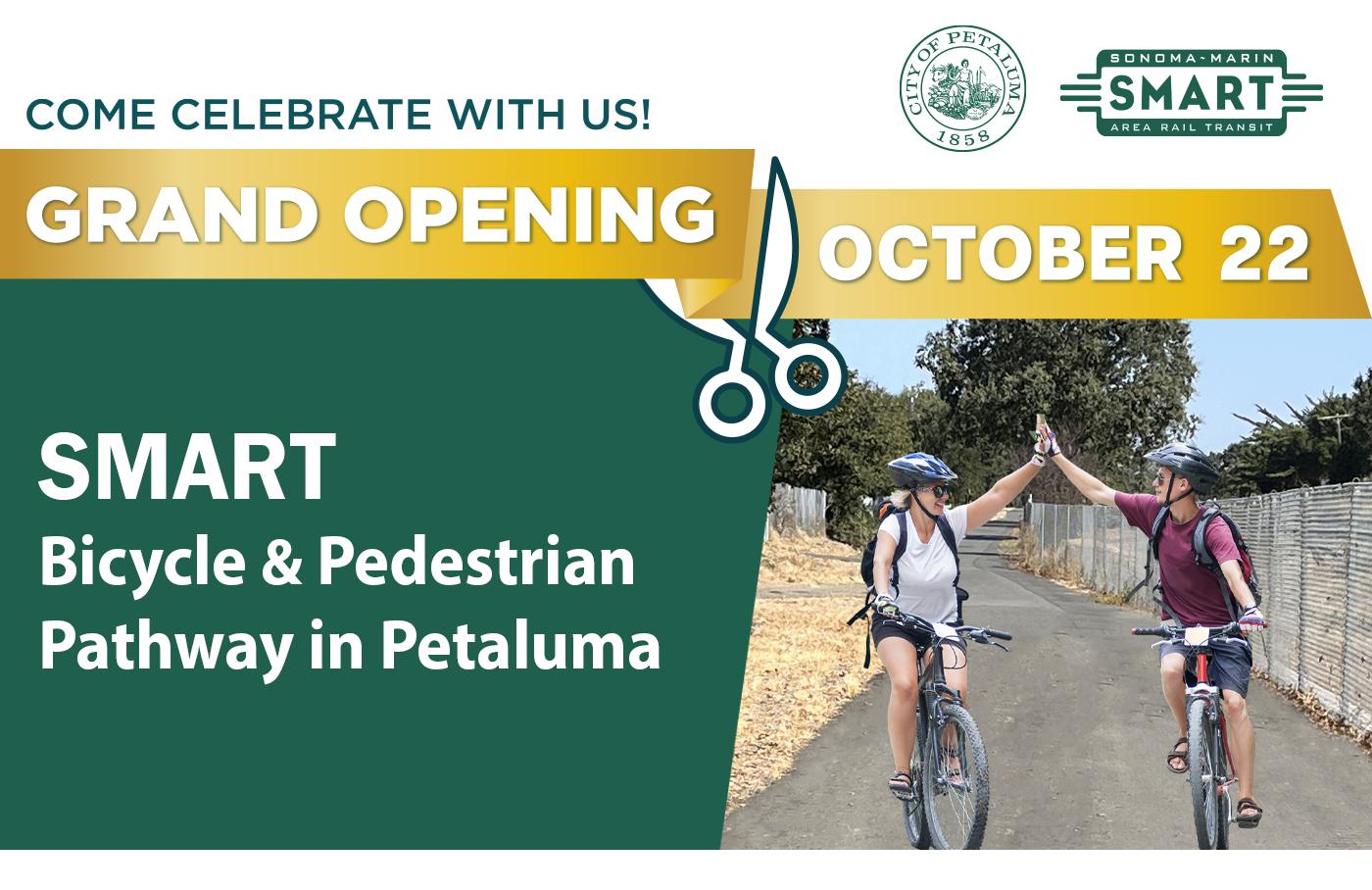 Come celebrate the grad opening of the SMART pathway