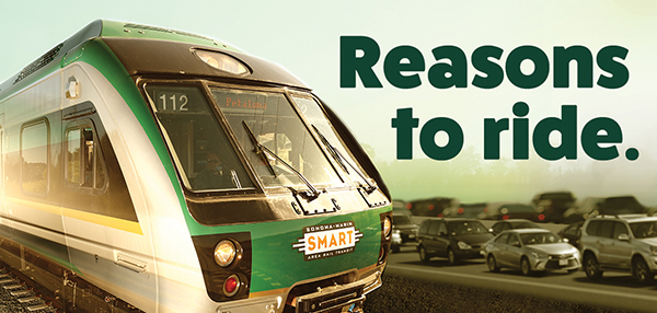 Reasons to ride campaign graphic